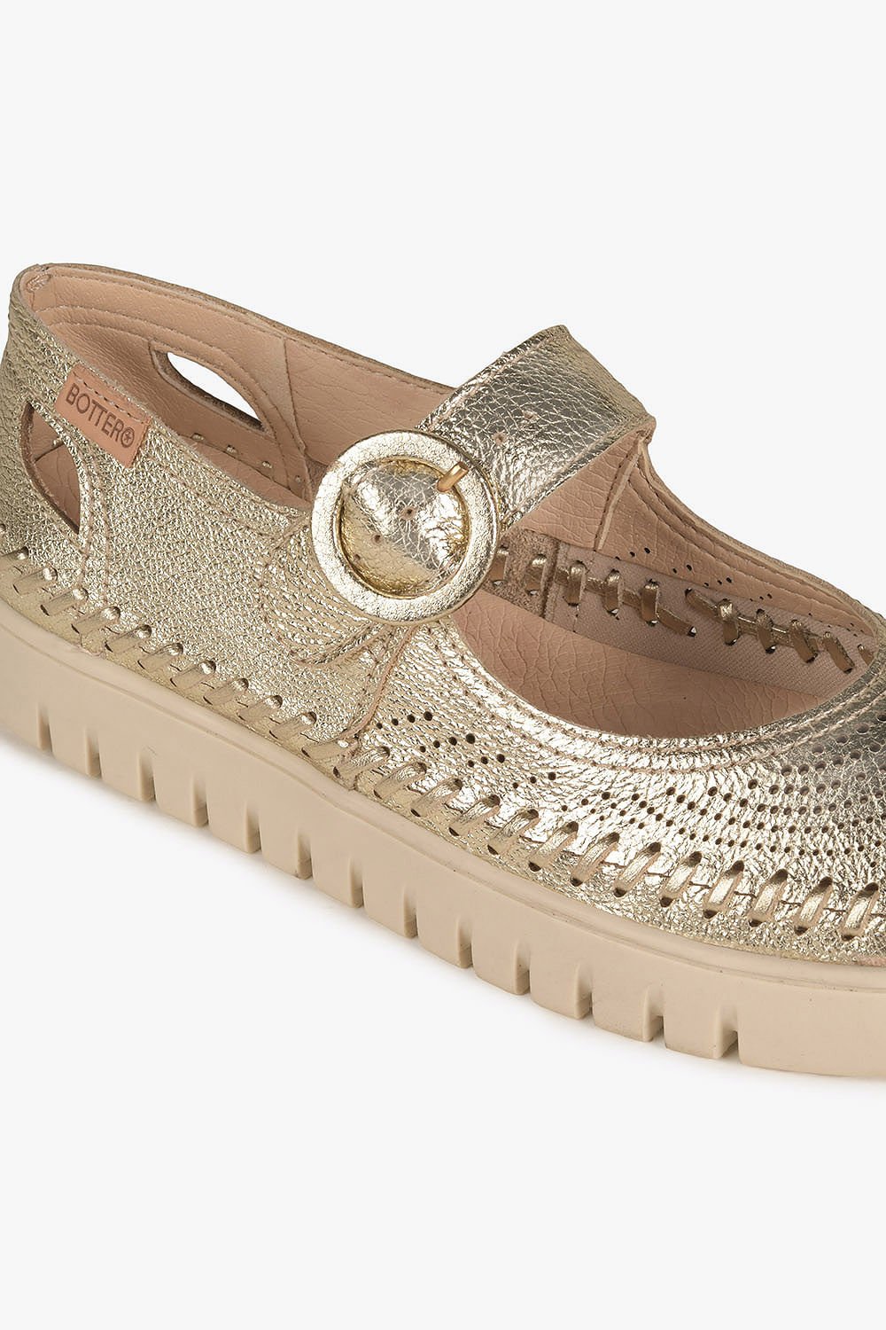 Tênis Feminino Slip On Bottero Cecilia Dourado 2