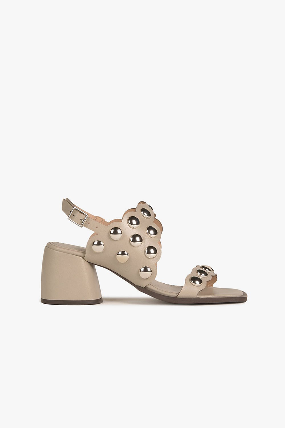 Sandália Feminina Salto Médio Mundial Geana