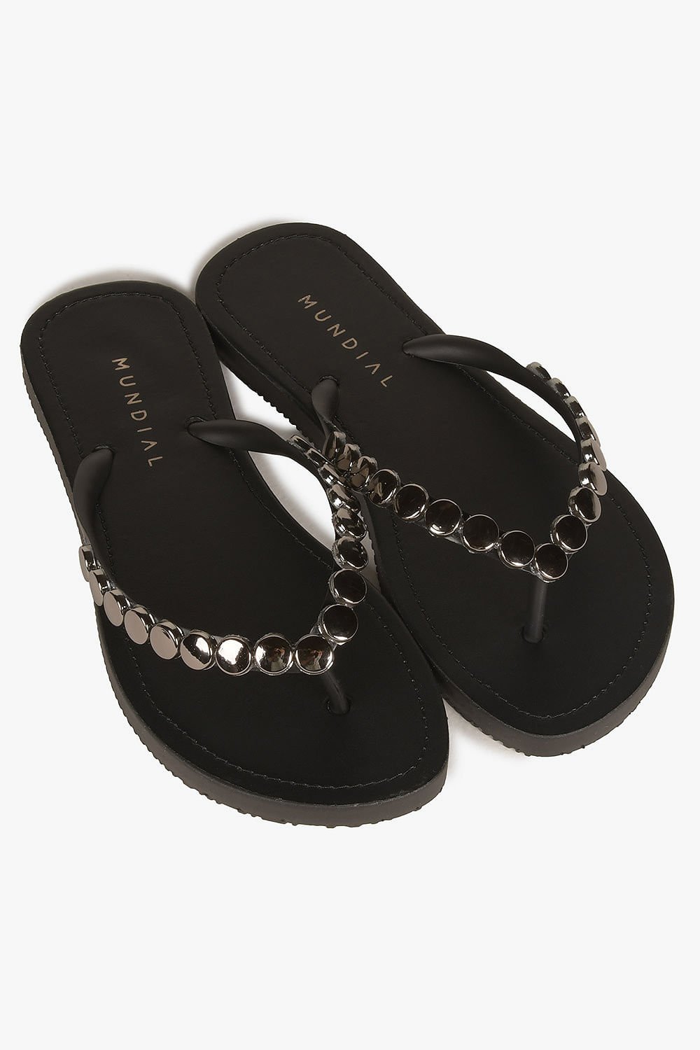 Chinelo Feminino Mundial Wiviane Preto 2