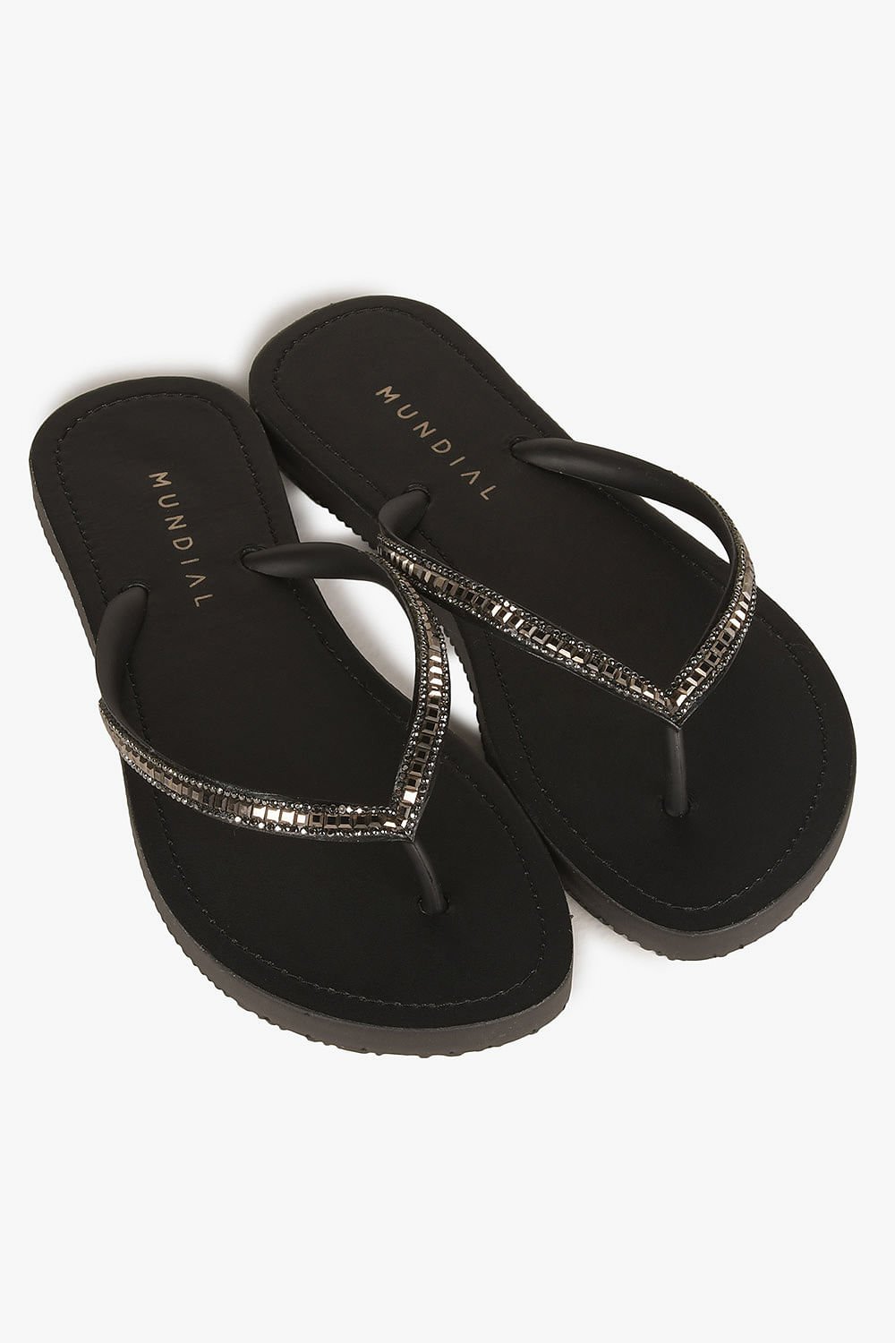 Chinelo Feminino Mundial Kevelin Preto 2