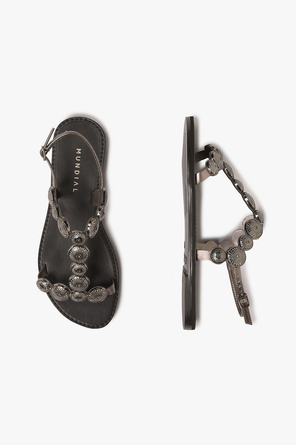 Rasteira Feminina Mundial Zahra Prata 3