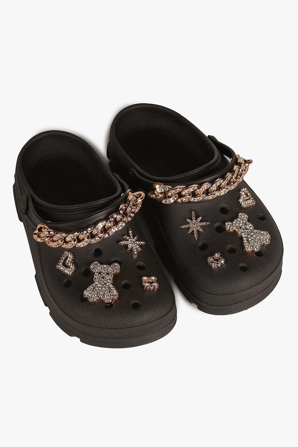 Clog Infantil Lue Lua Preto 4