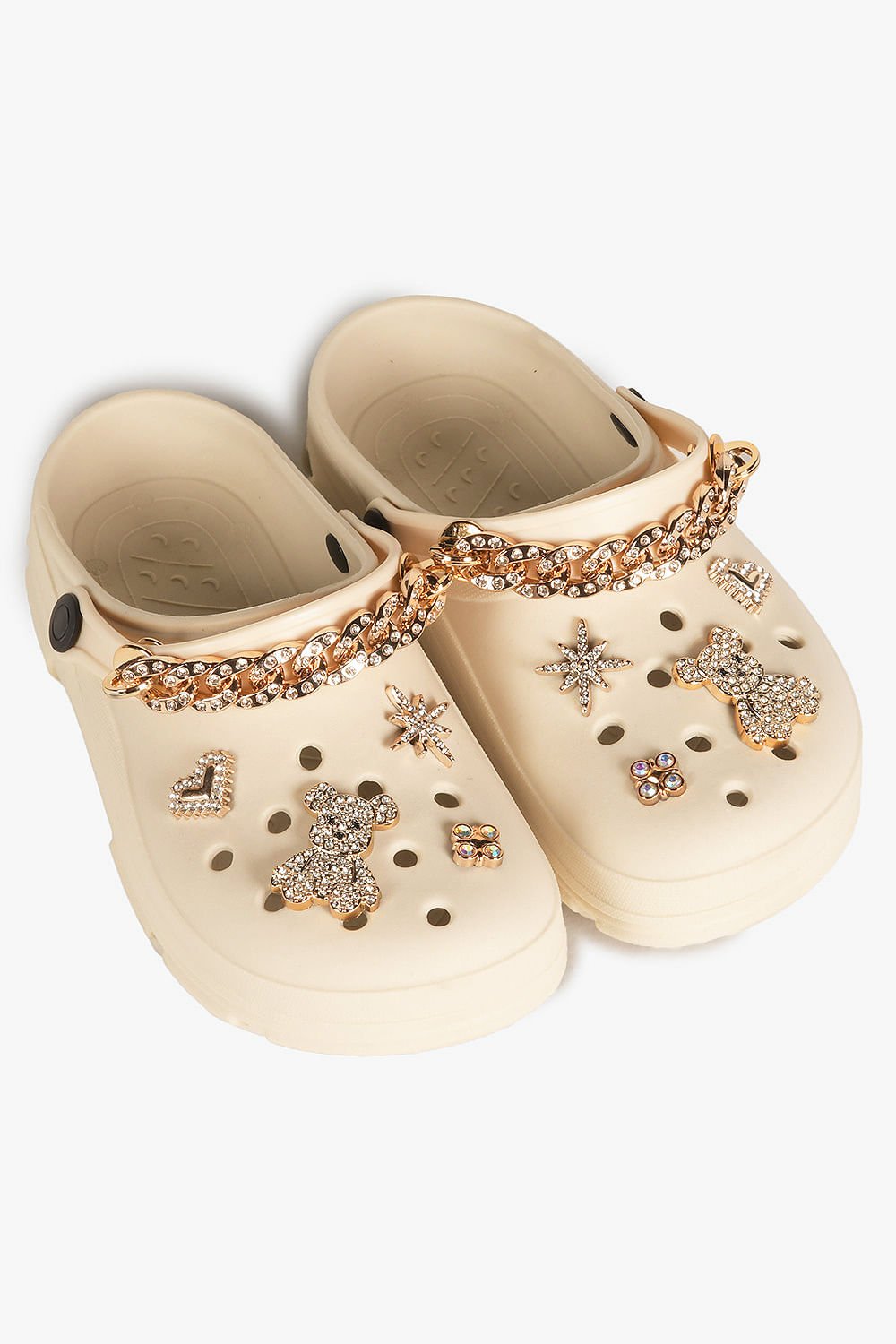 Clog Infantil Lue Lua Bege 7