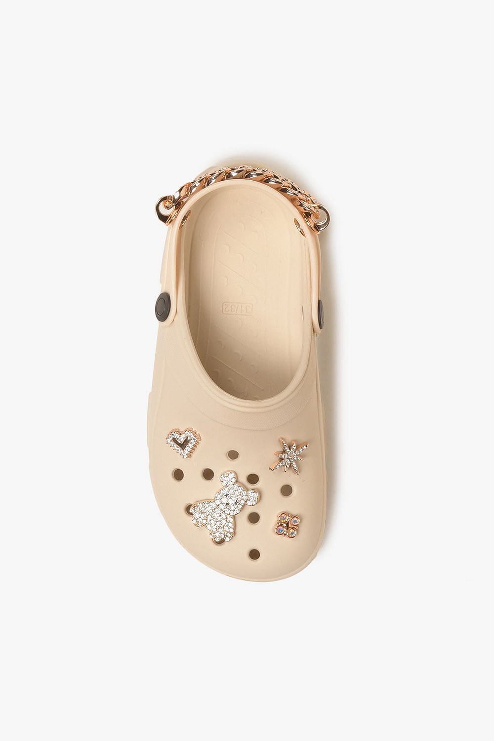 Clog Infantil Lue Lua Bege 10