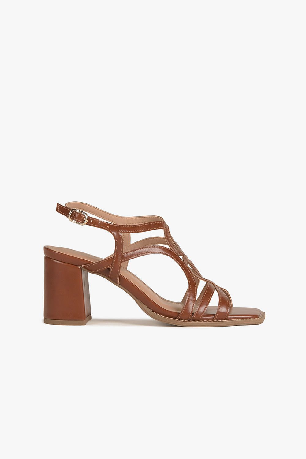 Sandália Feminina Salto Alto Mundial Elanor