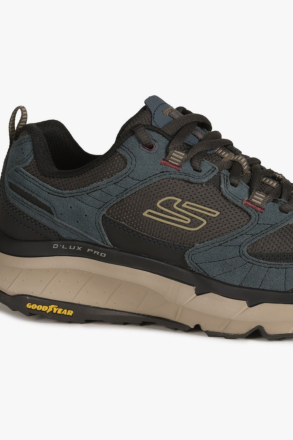 Tênis Skechers Dlux Pro Masculino Preto/Azul 2