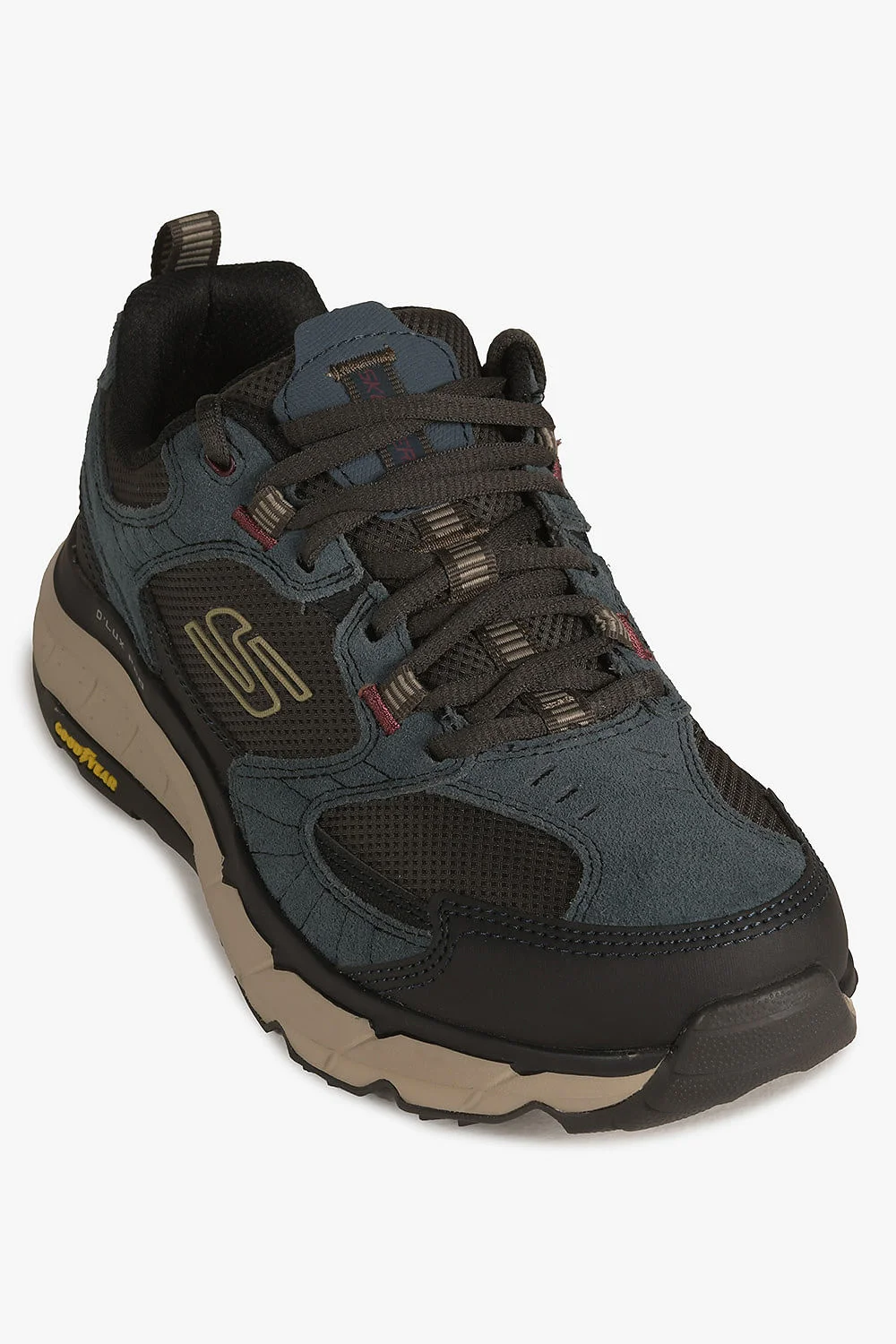 Tênis Skechers Dlux Pro Masculino Preto/Azul 4