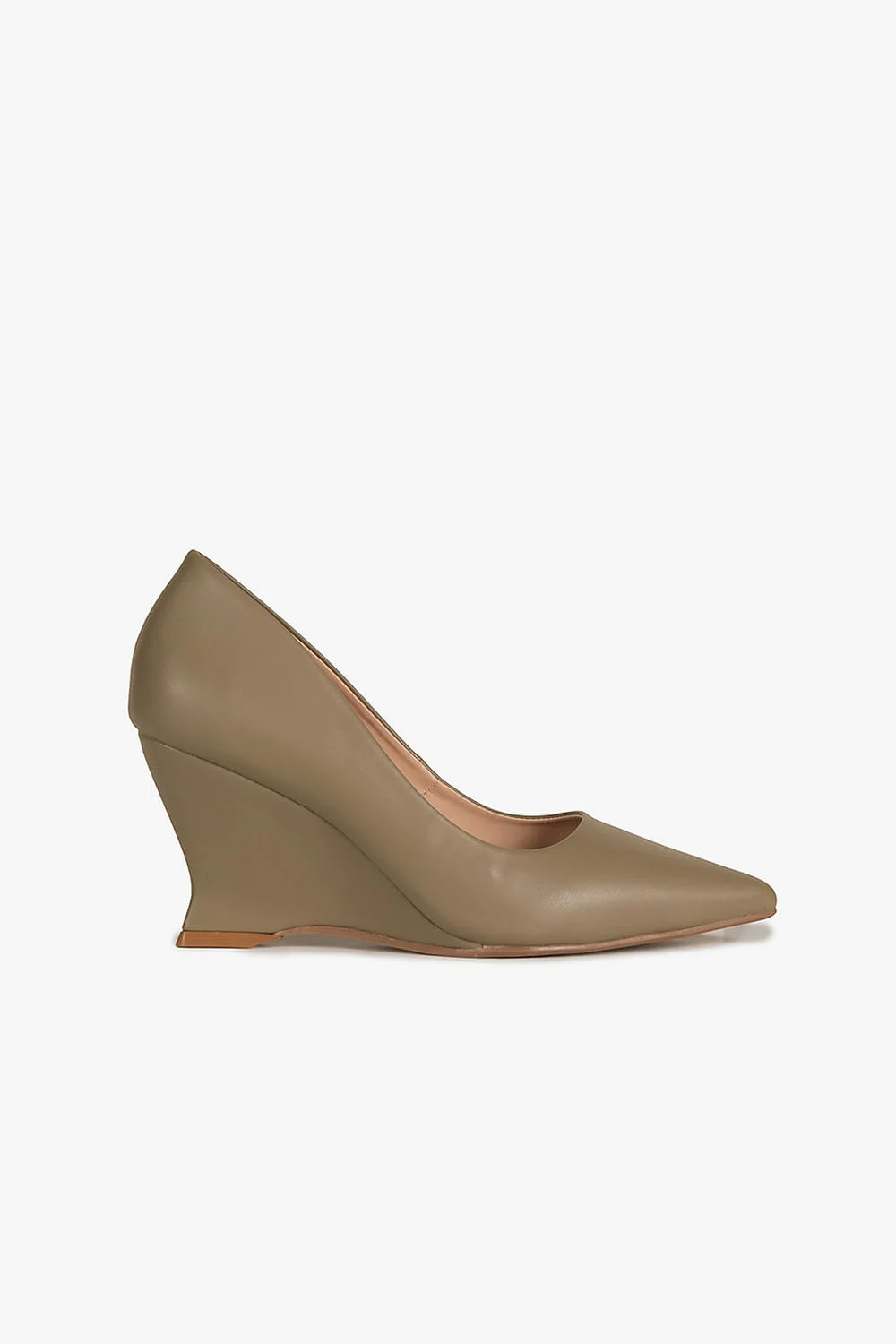 Sapato Feminino Anabela Mundial Maiza Oliva 2