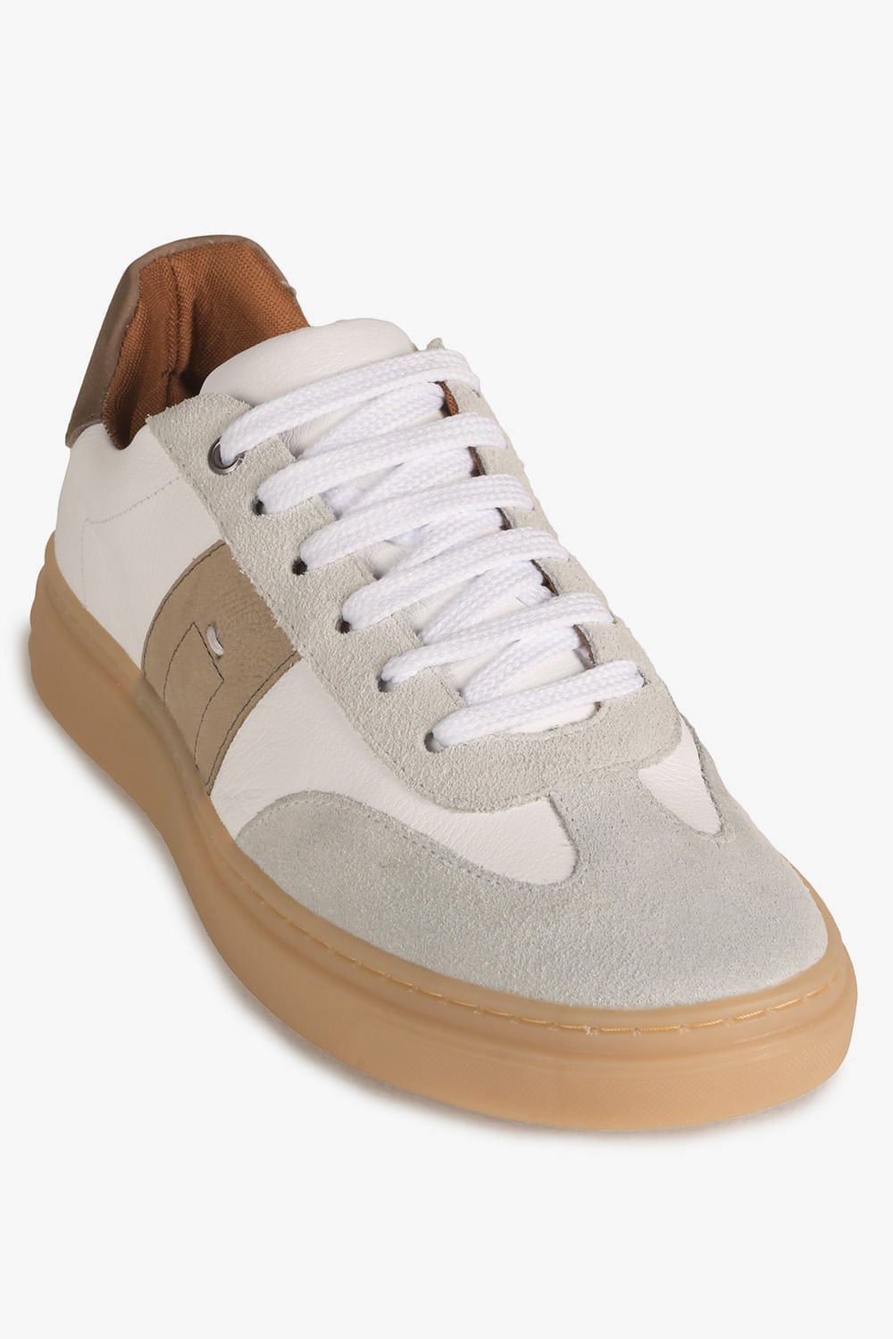 tênis Masculino Mundial Casual Paris Branco 4