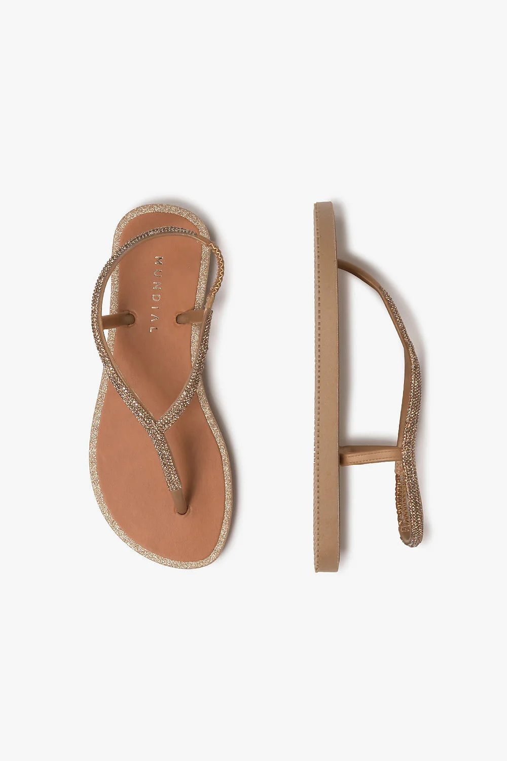 Rasteira Feminina Mundial Ysabelle Caramelo 3