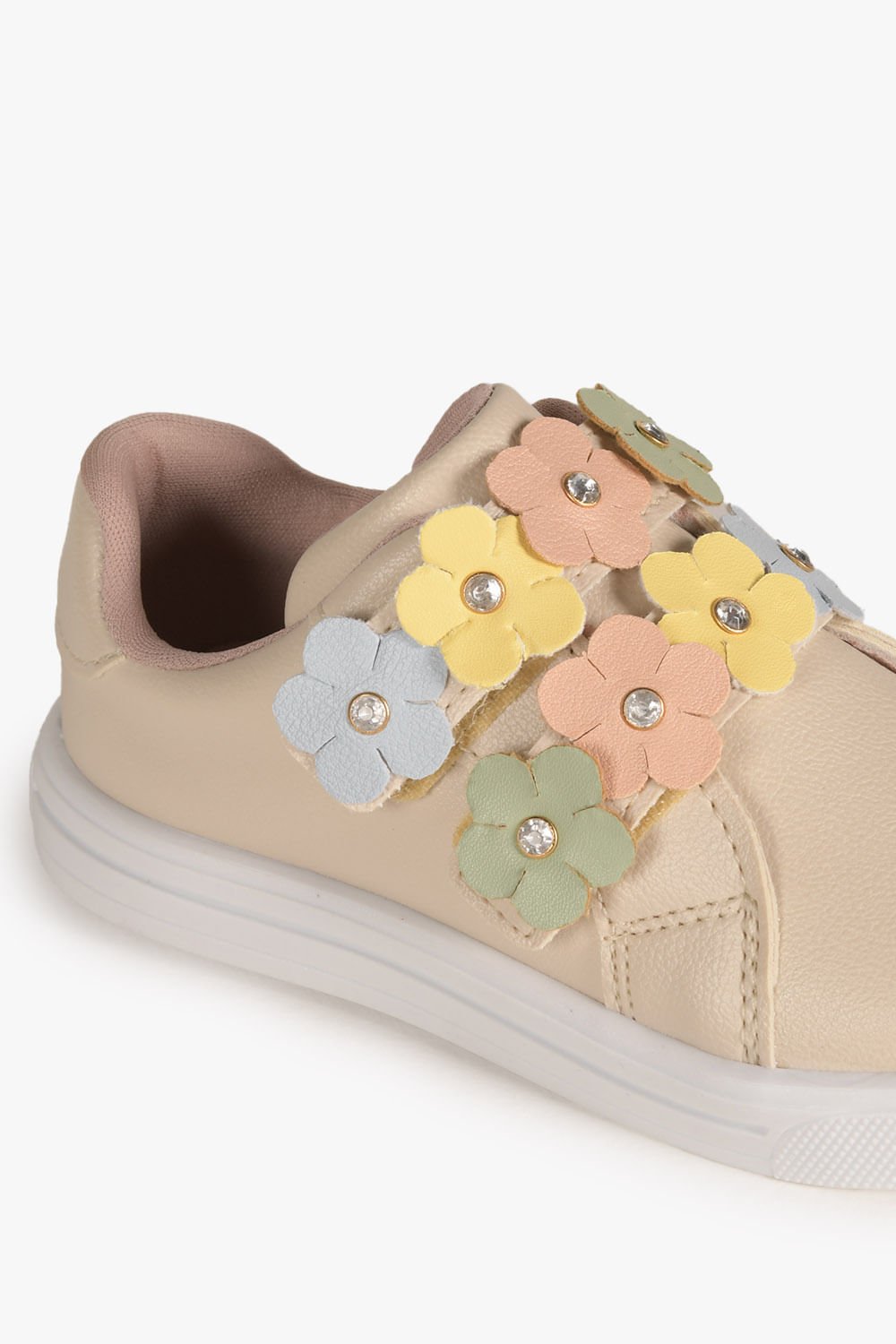 Tênis Infantil Pekilili Isis Bege 2