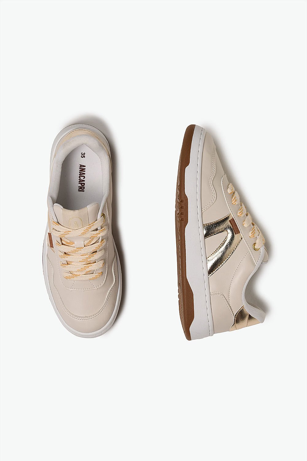 Tênis Feminino Anacapri Virginia Bege 3