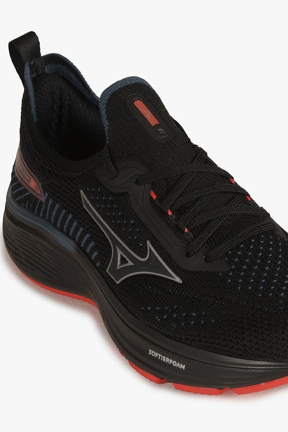 Tênis Mizuno Cool Ride 3 Infantil Preto 2