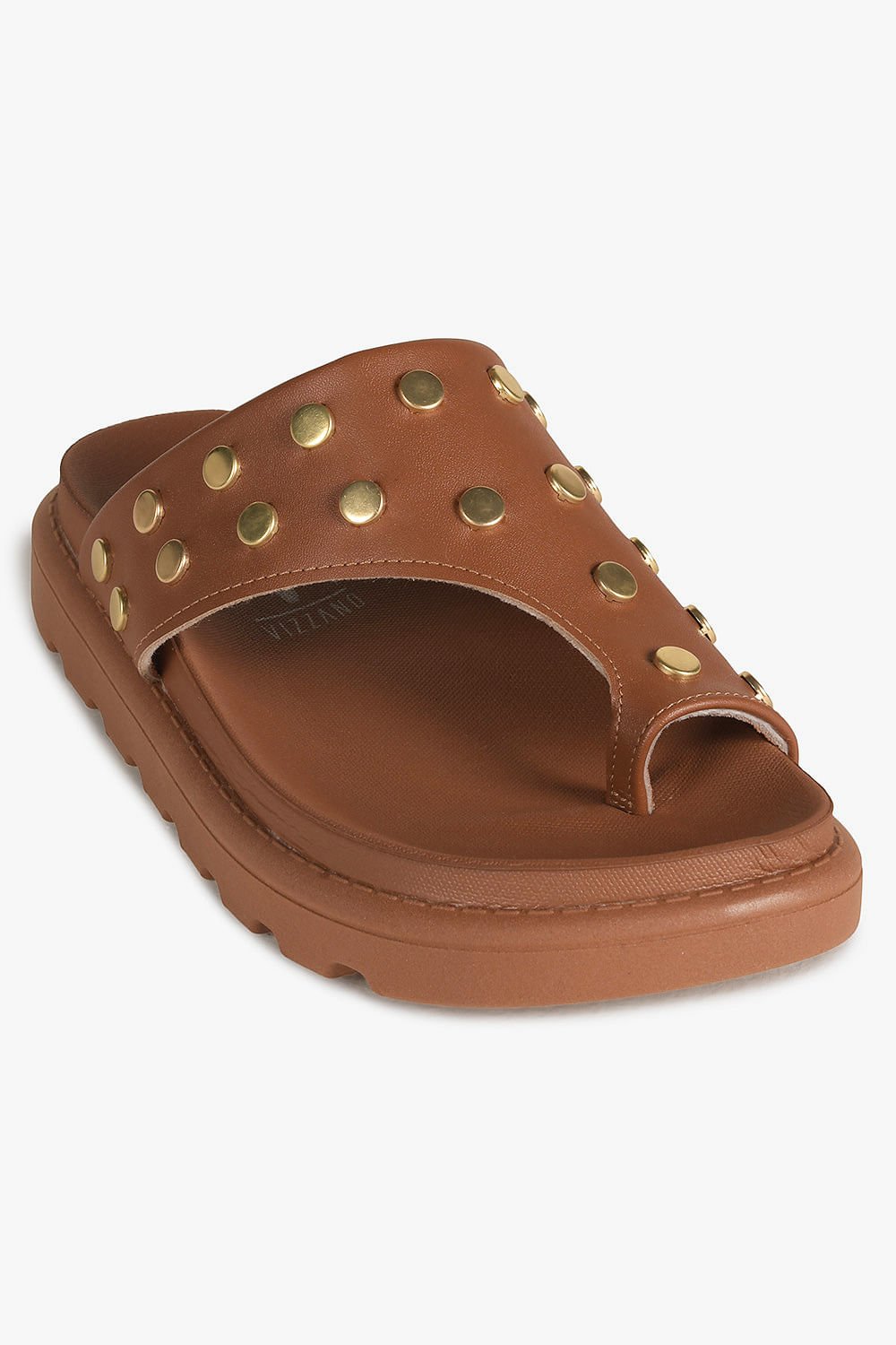 Papete Feminina Vizzano Florence Caramelo 4