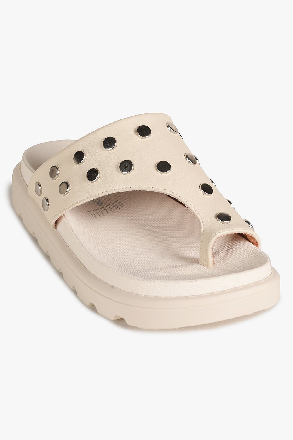 Papete Feminina Vizzano Florence Off White 4