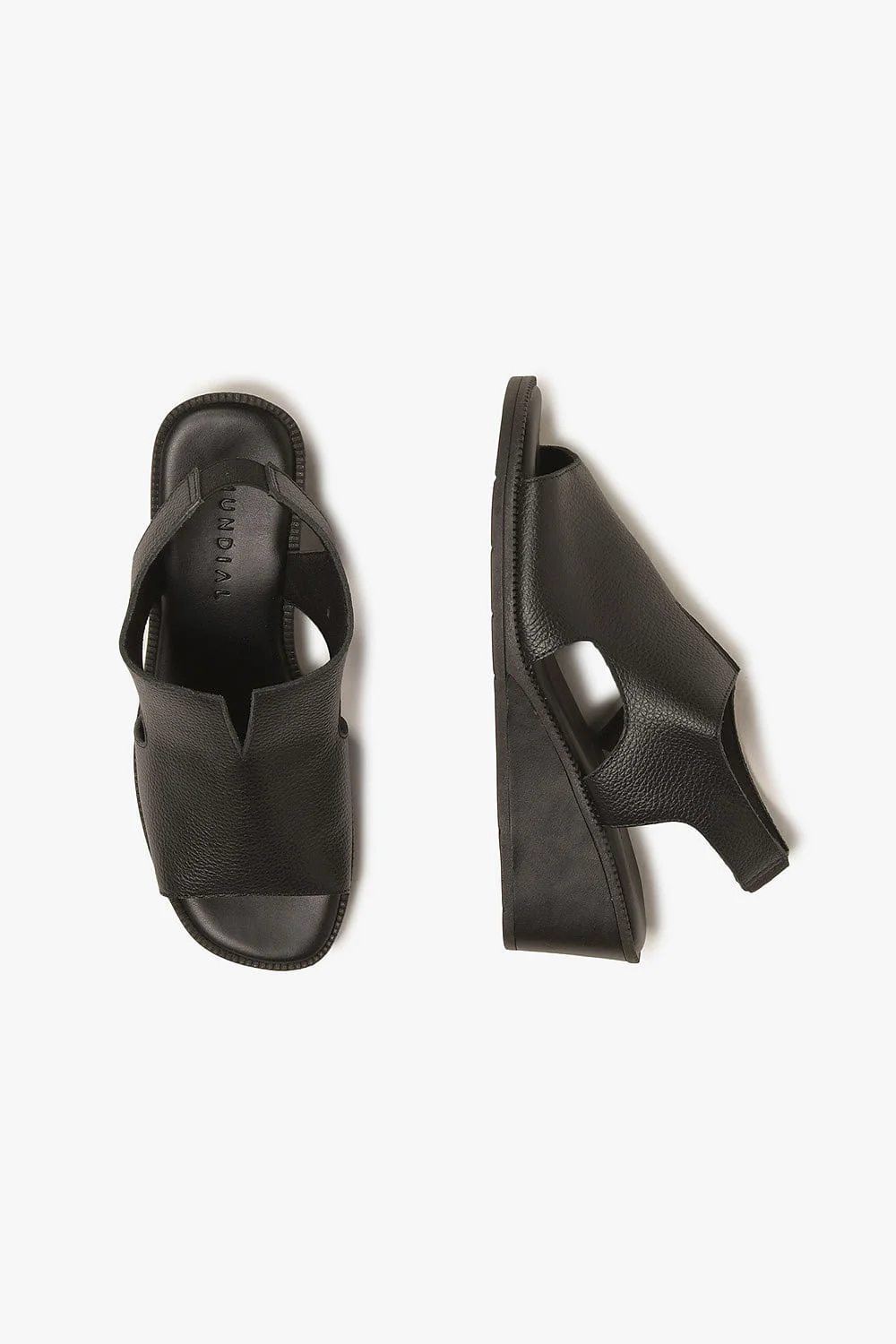 Sandália Feminina Anabela Mundial Elielma Preto 3