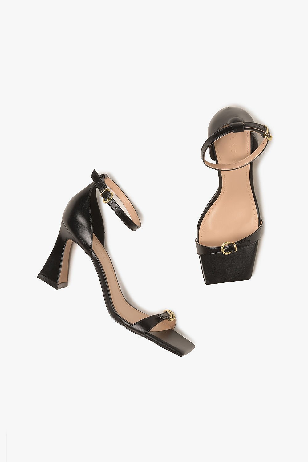 Sandália Feminina Salto Alto Mundial Apollonia Preto 3