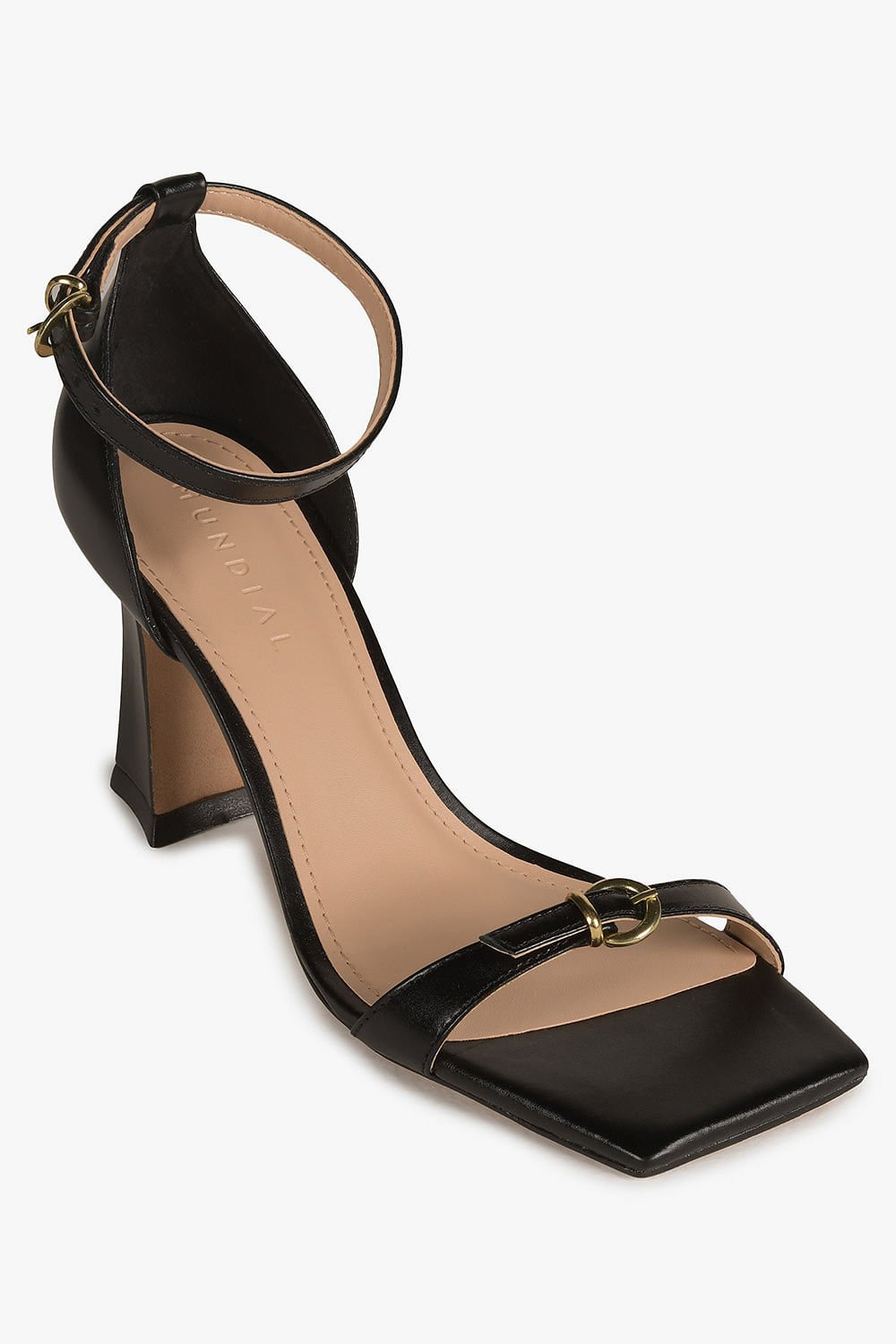 Sandália Feminina Salto Alto Mundial Apollonia Preto 4