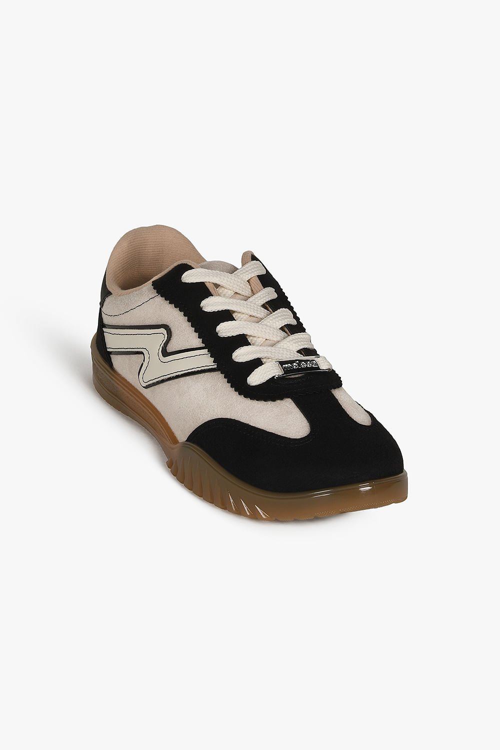 Tênis Feminino Moleca Elane Off White/Preto 4