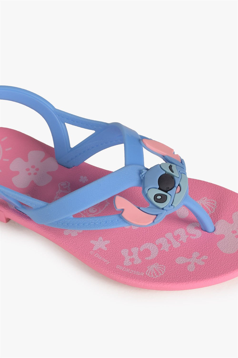 Sandália Infantil Grendene Stitch Rosa/Azul 2