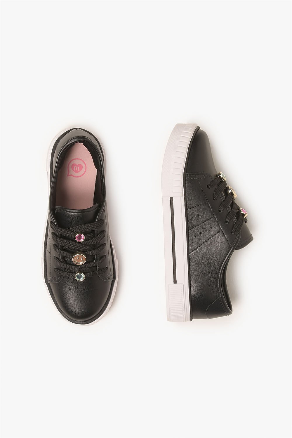 Tênis Casual Infantil Molekinha Fit Preto 3