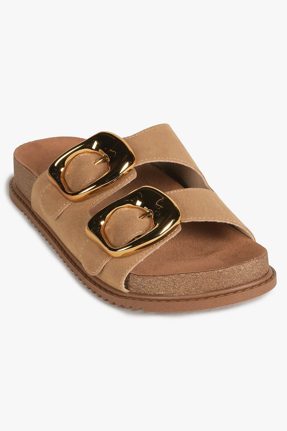 Papete Feminina Beira Rio Koraline Bege 4