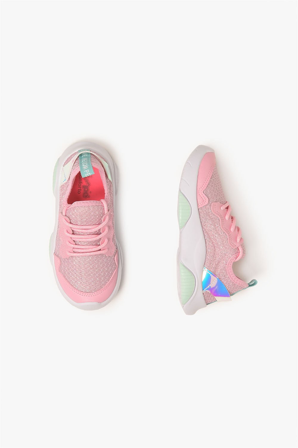 Tênis Infantil Pé Com Pé Loi Rosa 3