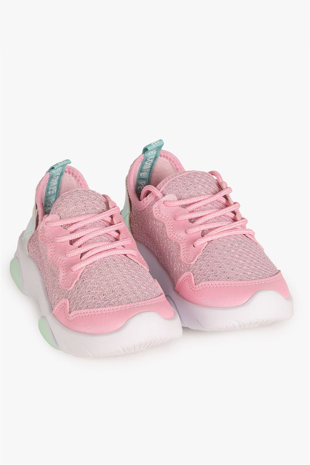 Tênis Infantil Pé Com Pé Loi Rosa 4