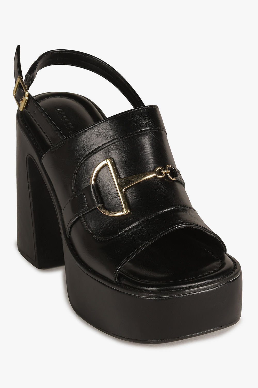 Sandália Feminina Meia-Pata Mundial Mayla Preto 4