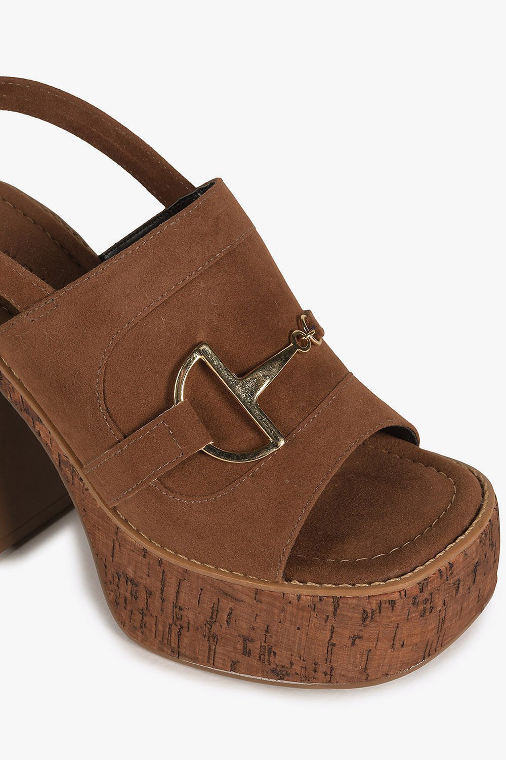 Sandália Feminina Meia-Pata Mundial Mayla Caramelo 2