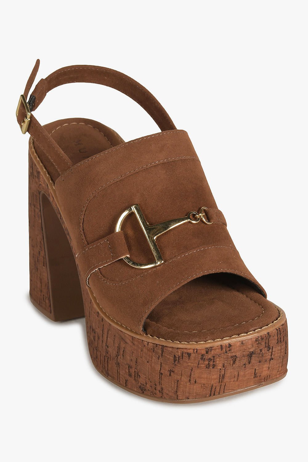 Sandália Feminina Meia-Pata Mundial Mayla Caramelo 4