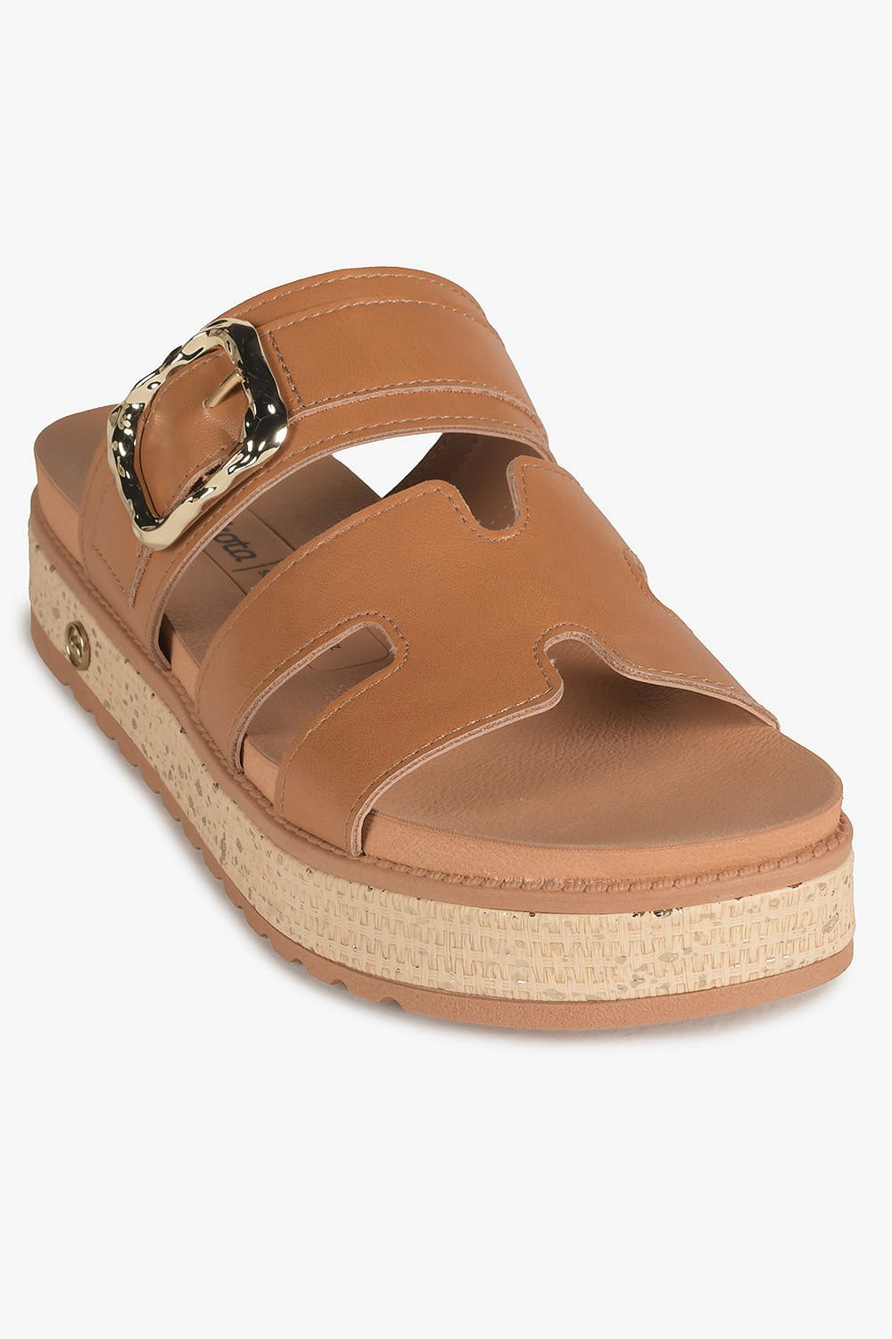 Papete Feminino Plataforma Dakota Adrienne Caramelo 4