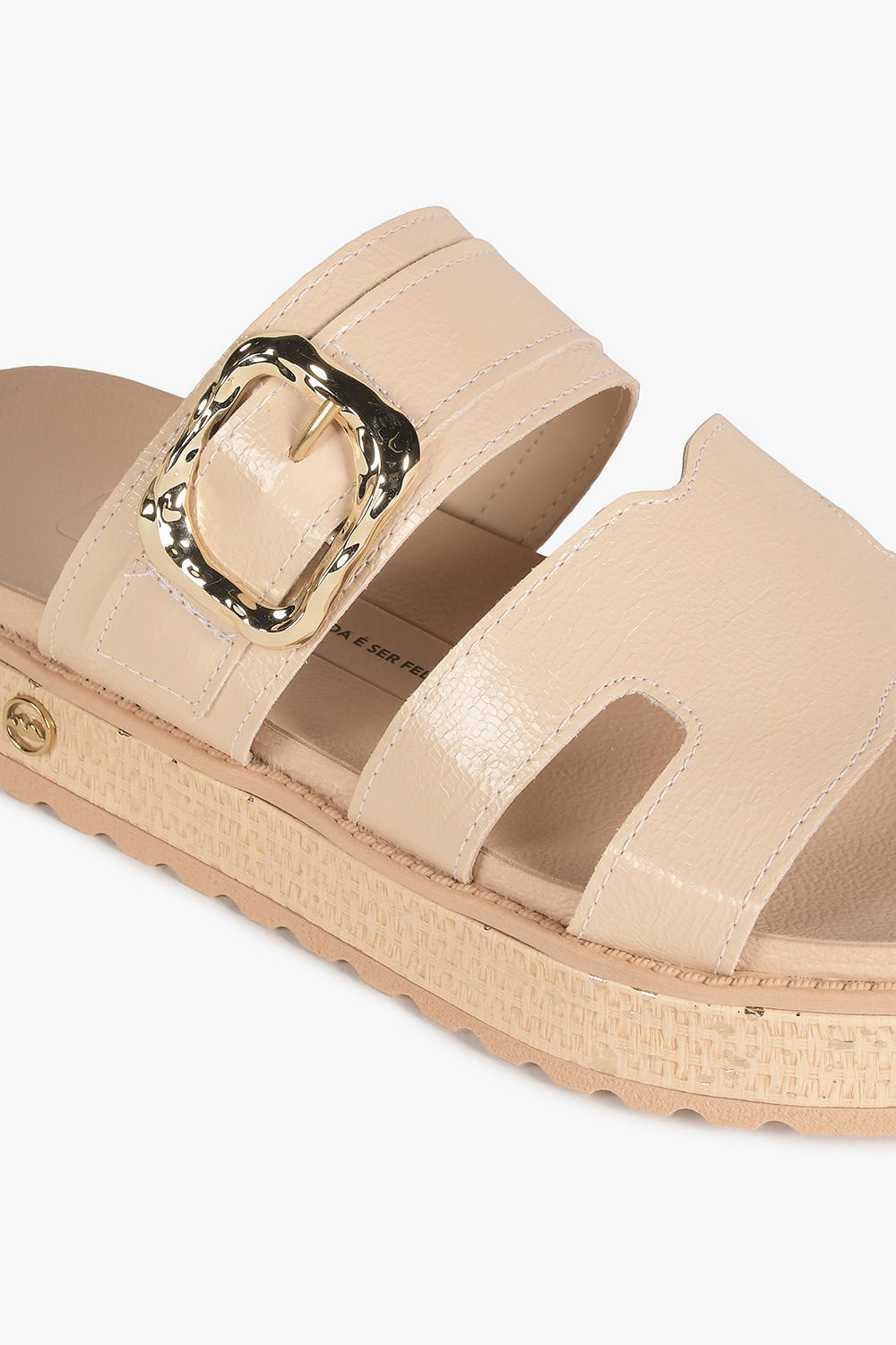 Papete Feminino Plataforma Dakota Adrienne Off White 2