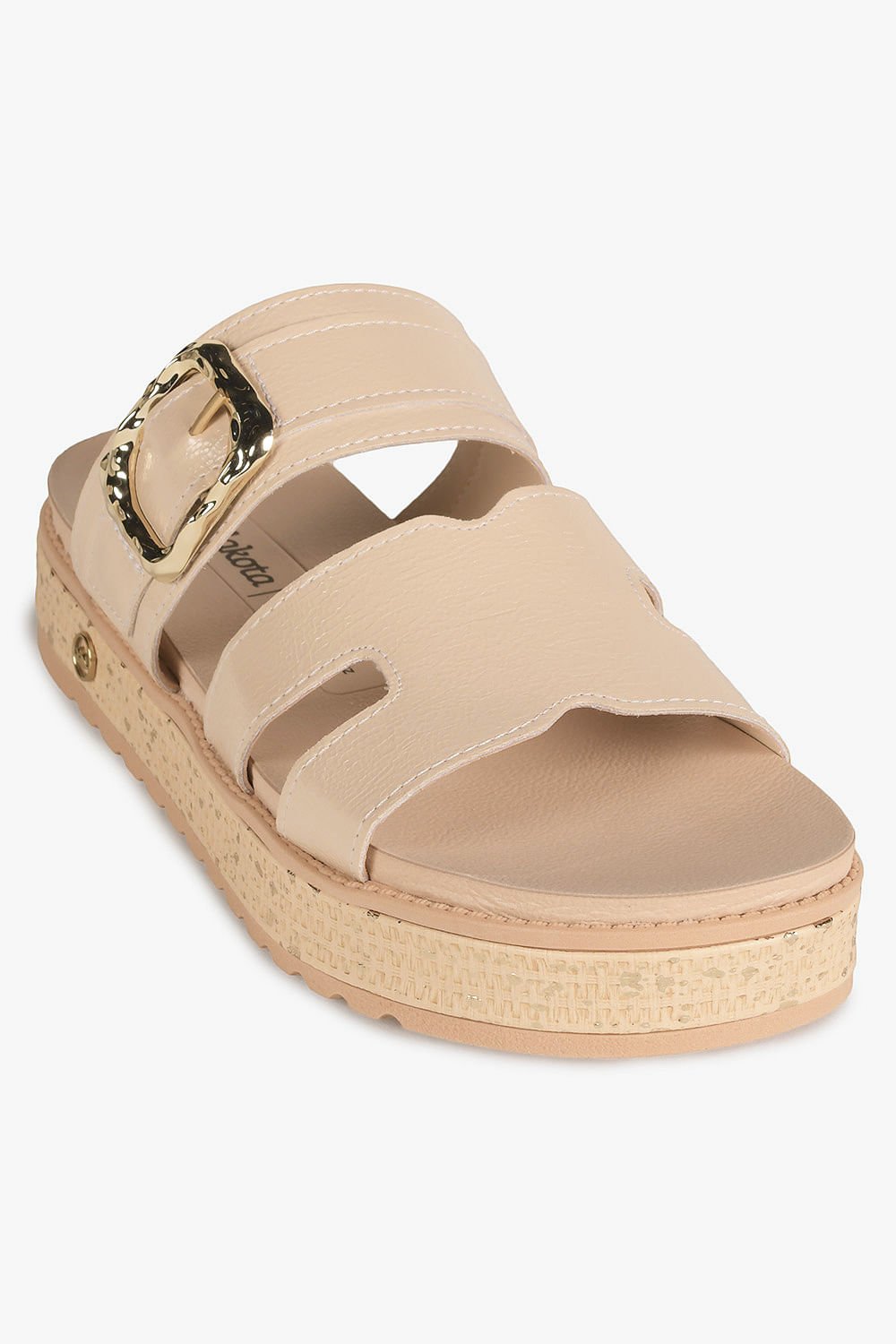 Papete Feminino Plataforma Dakota Adrienne Off White 4