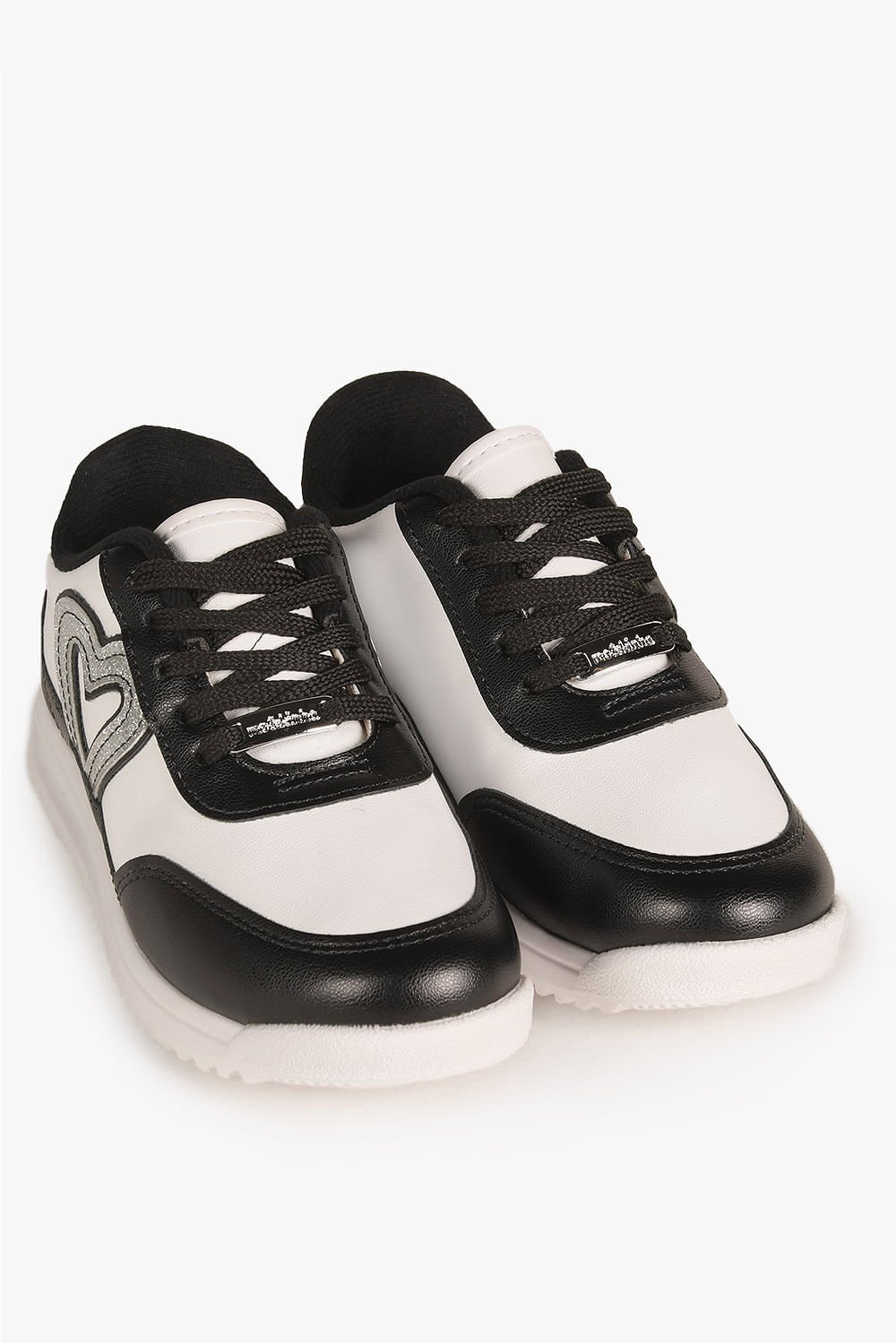 Tênis Casual Infantil Molekinha Ariane Branco/Preto 4