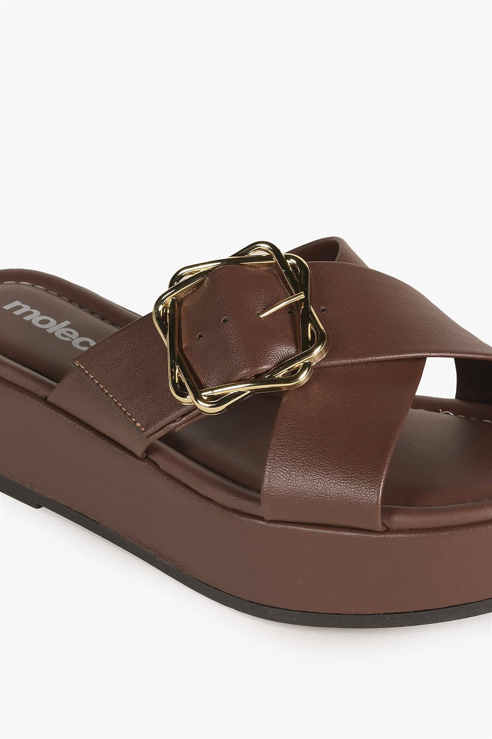 Tamanco Feminino Moleca Patricia Marrom 2