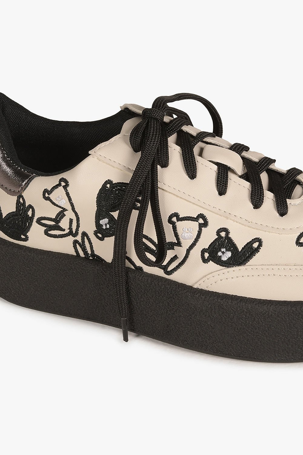 Tênis Feminino Plataforma Mundial Cyrene Bege 2