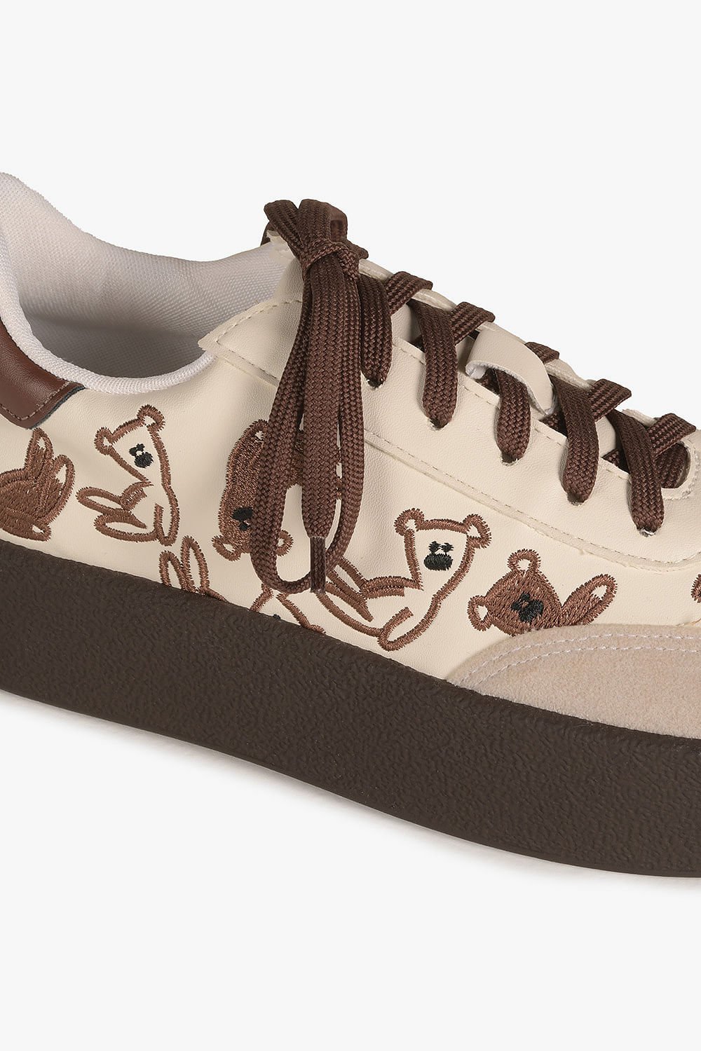 Tênis Feminino Plataforma Mundial Cyrene Marrom 2