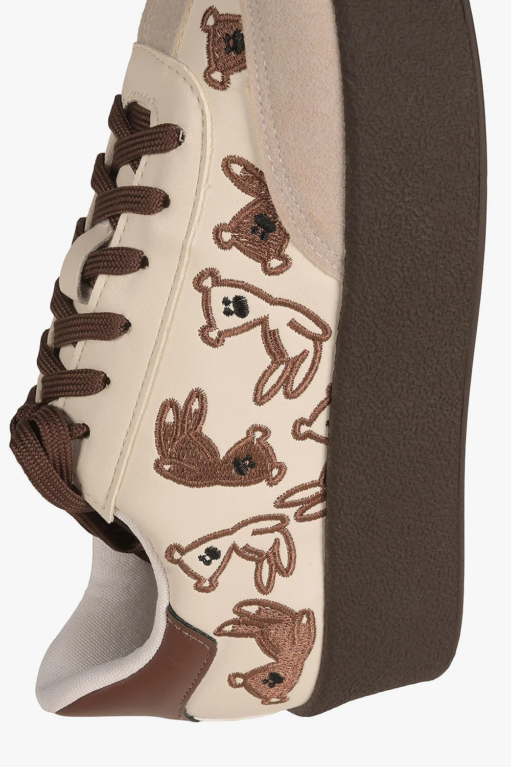 Tênis Feminino Plataforma Mundial Cyrene Marrom 5