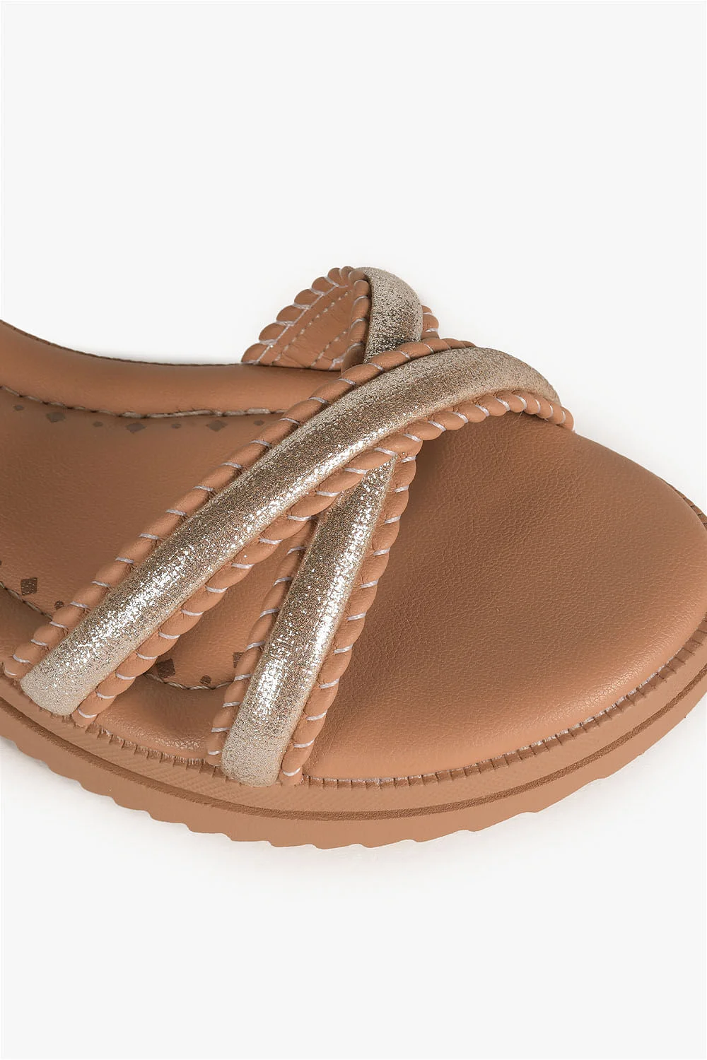 Sandália Infantil Pink Cats Sinie Marrom 2