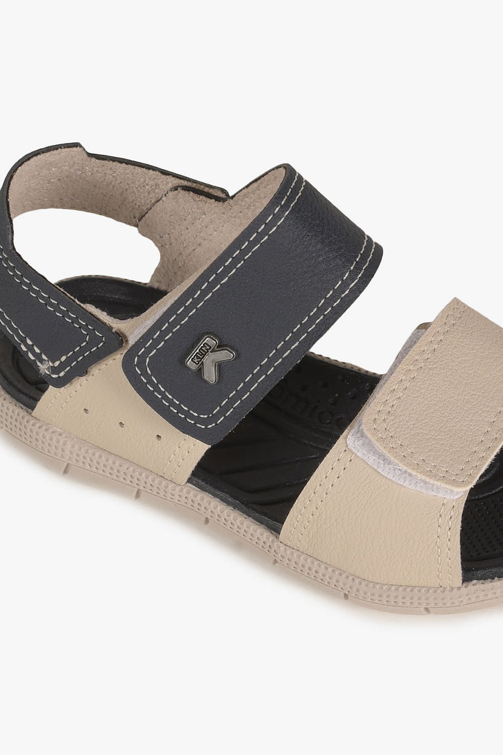 Sandália Baby Infantil Klin Daher Bege/Azul 2