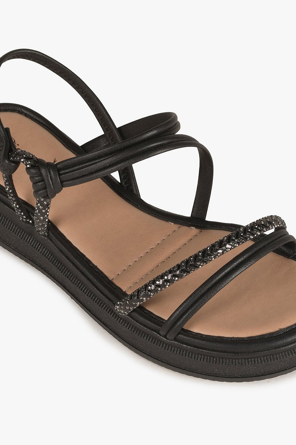 Sandália Infantil Pink Cats Nila Preto 2