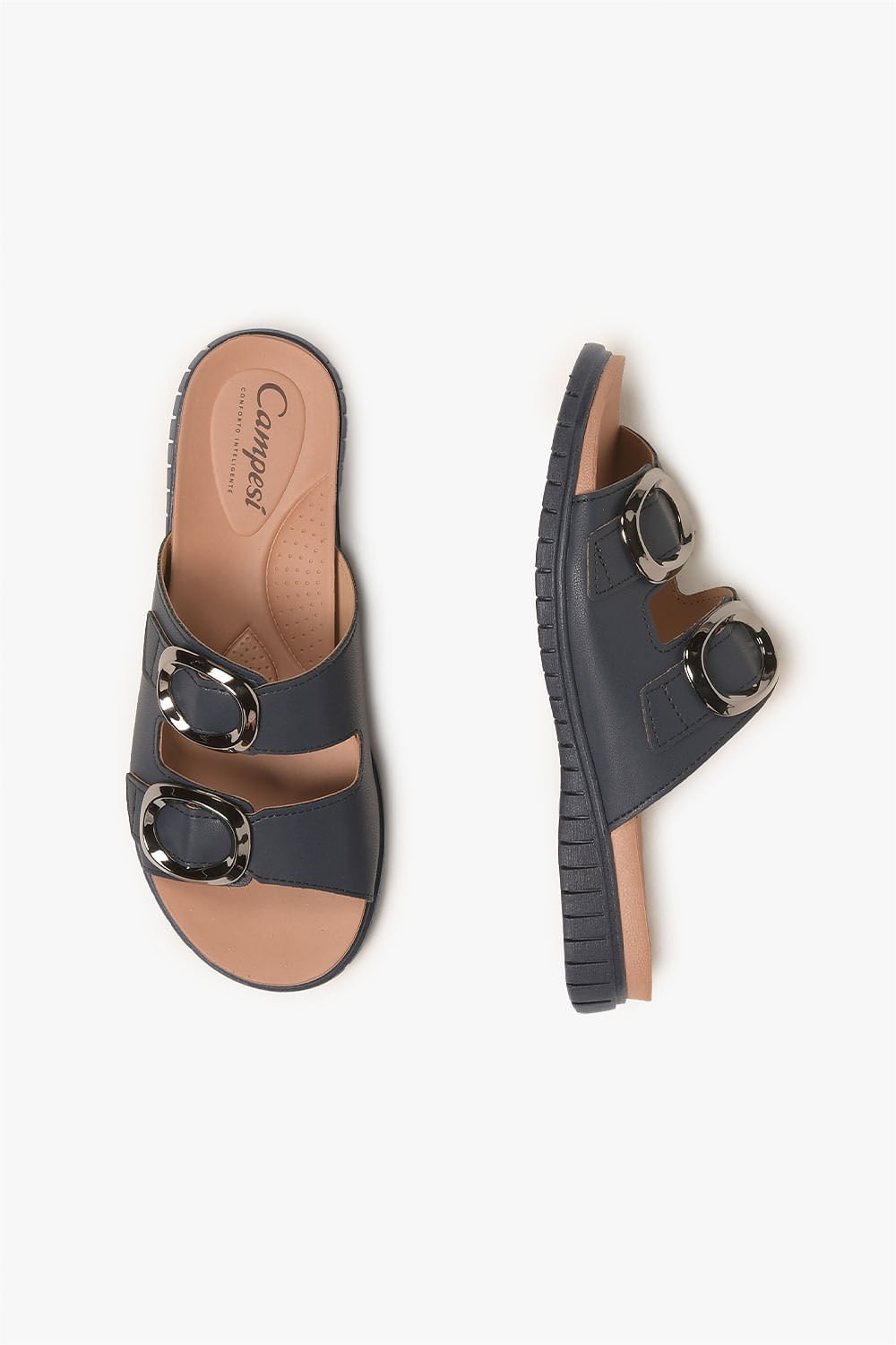 Conforto Feminino Campesí Ashley Azul 3