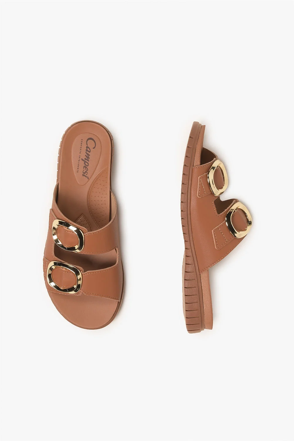 Conforto Feminino Campesí Ashley Caramelo 3