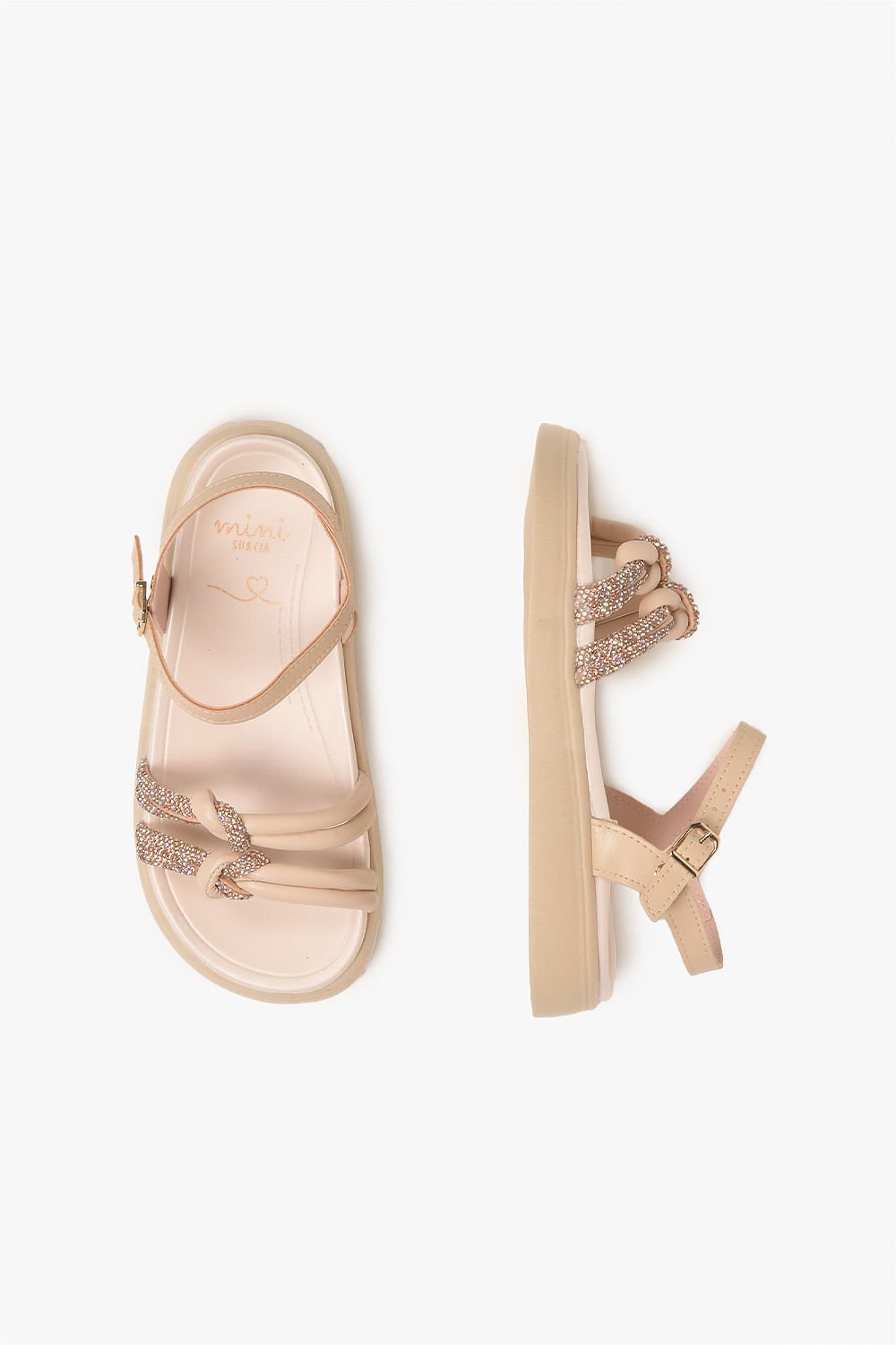 Sandália Infantil Mundial Sennie Bege 3