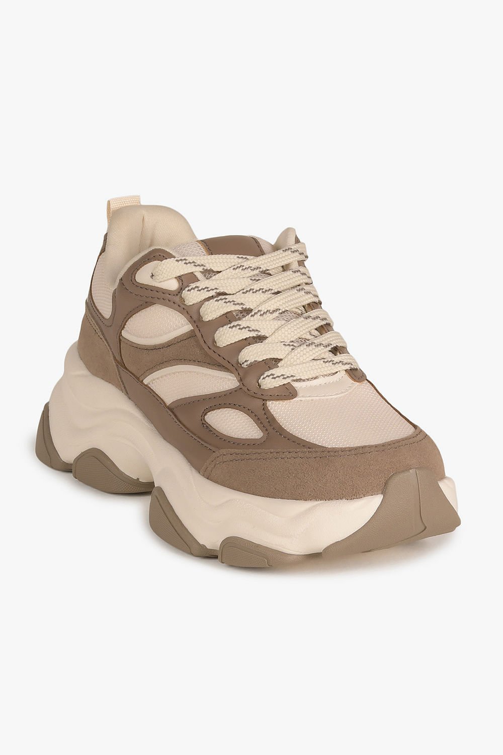 Tênis Feminino Mundial Ylenia Bege 4