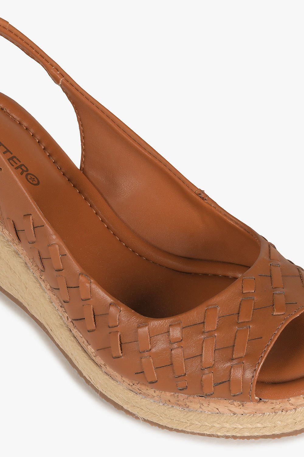 Sandália Feminina Anabela Bottero Maisie Caramelo 2