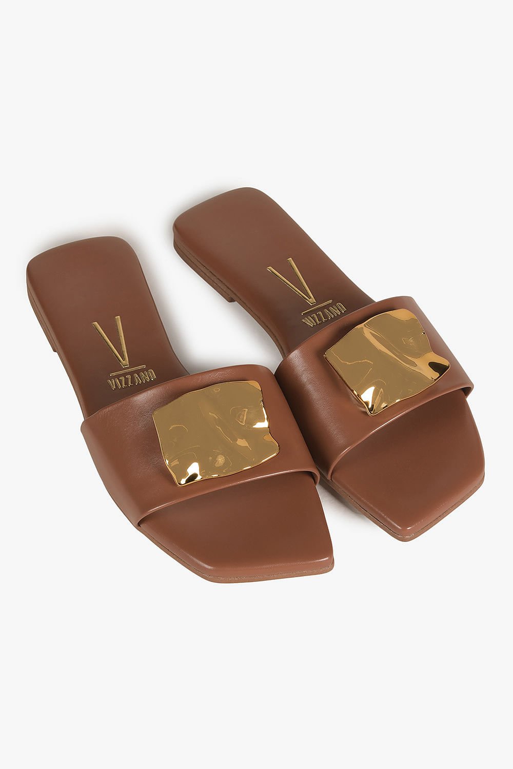 Rasteira Feminina Vizzano Kaitlyn Caramelo 4