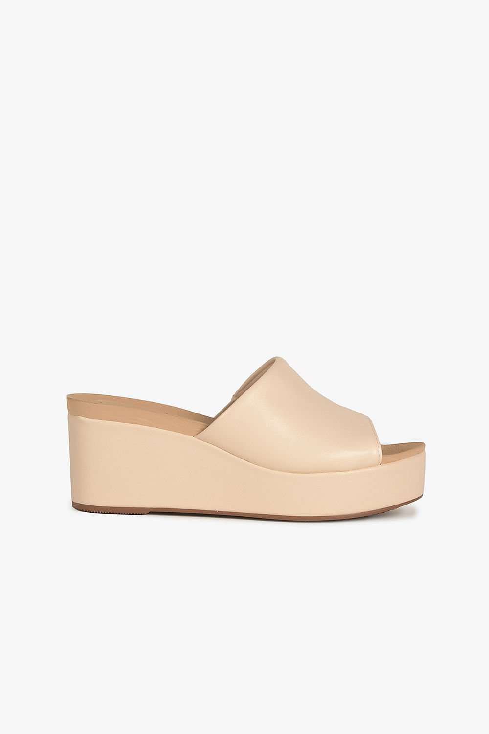 Tamanco Feminino Anabela Beira Rio Amora