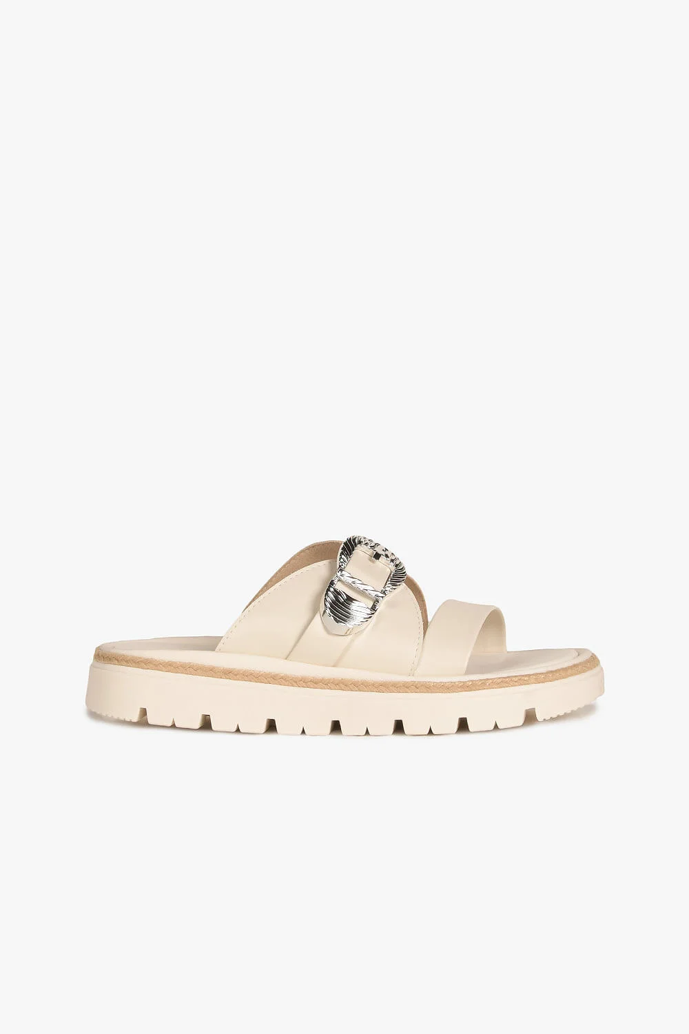 Papete Feminina Moleca Tatiane Off White 1